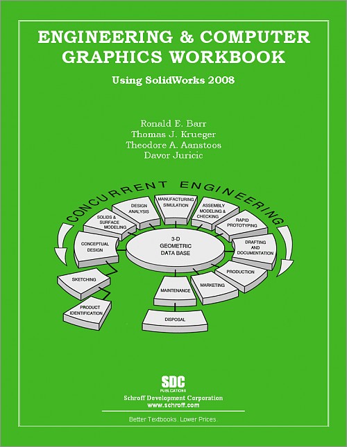 Engineering & Computer Graphics Workbook Using SolidWorks 2008, Book
