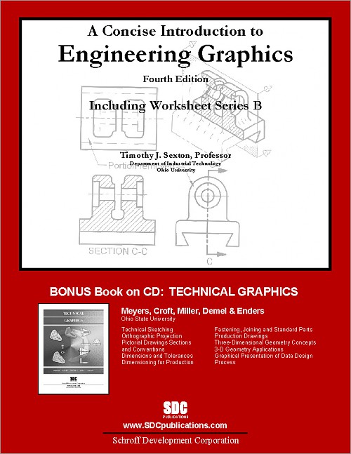 A Concise Introduction to Engineering Graphics Including Worksheet